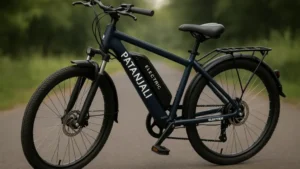 Patanjali Electric Cycle 2025: पतंजली इलेक्ट्रिक सायकल 5000 रुपये किंमत चालणार 80 किलो मीटर